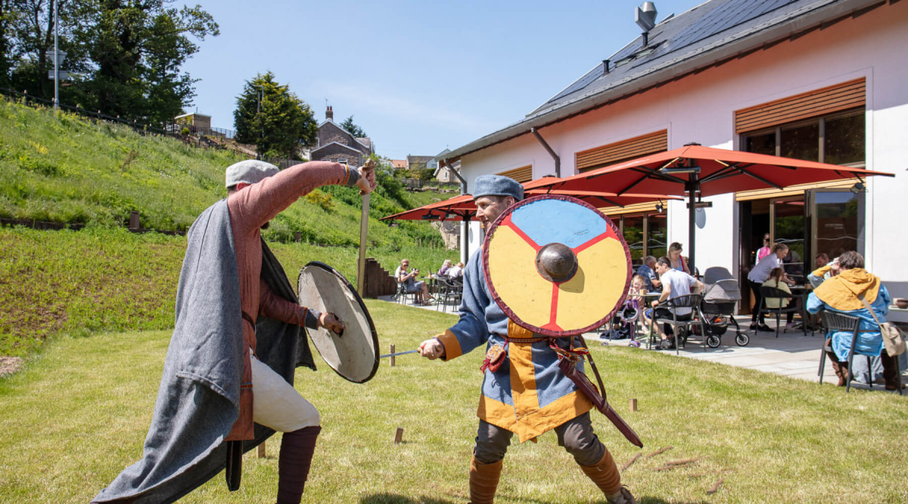 An Acle reenactment of Anglo-Saxon Northumbria