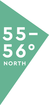 55-56 degrees north logo