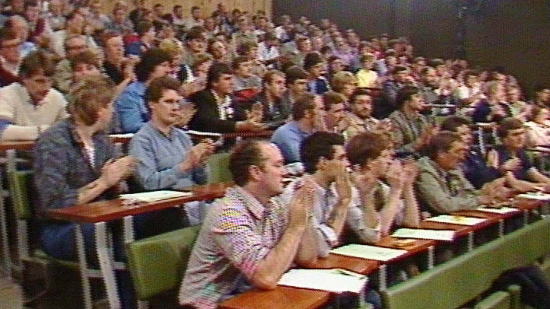 The Burr of Berwick Film Library presents Miners' Weekend School (1984)