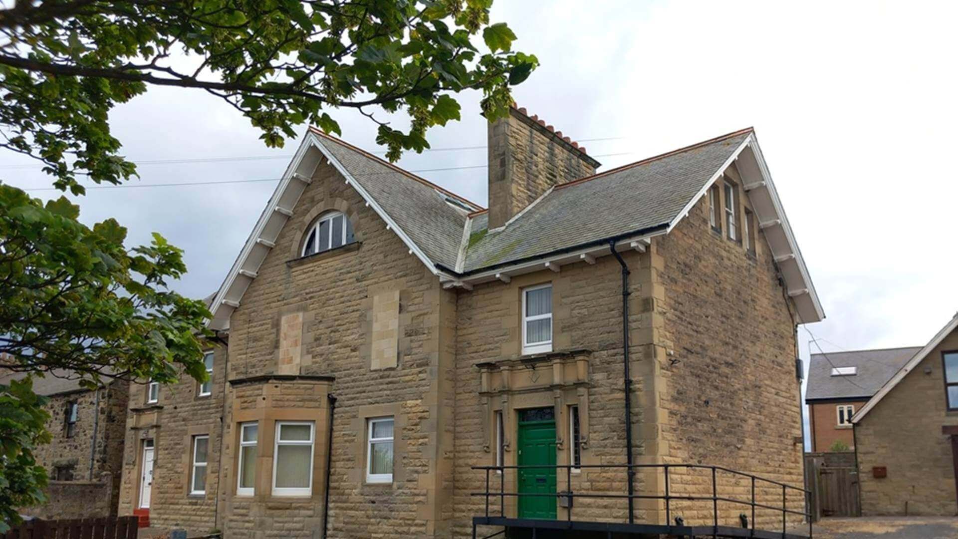 Seahouses Masonic hall opening day
