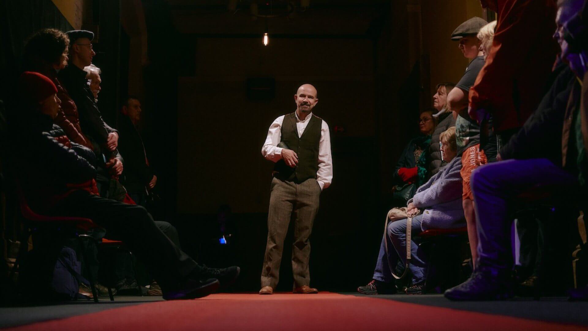 Salt and Smoke production on stage