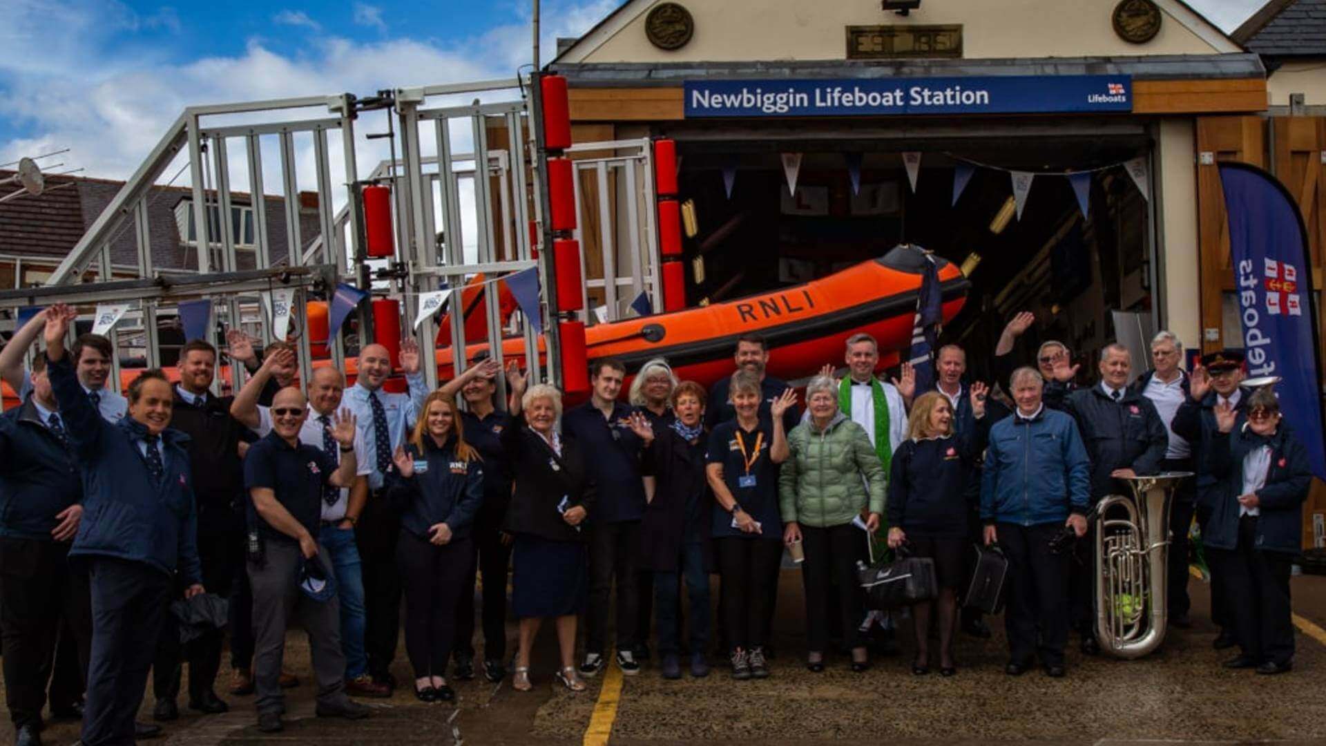 Newbiggin RNLI Blessing of the Boat
