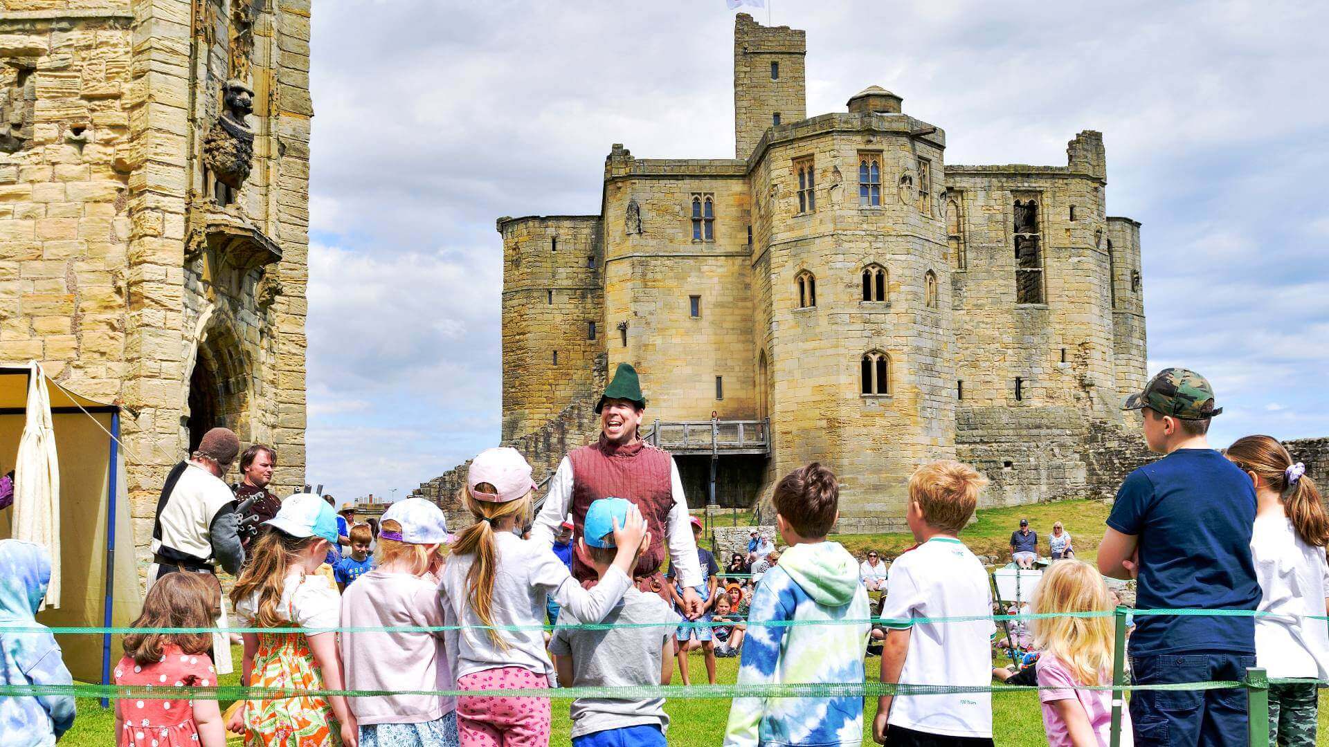 Medieval Mischief at Warkworth Castle