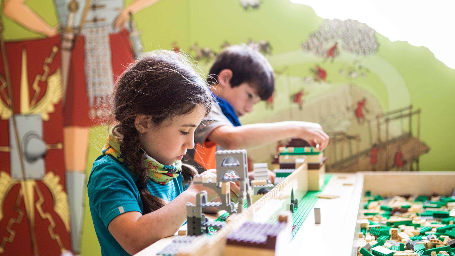 Lego Building at Belsay