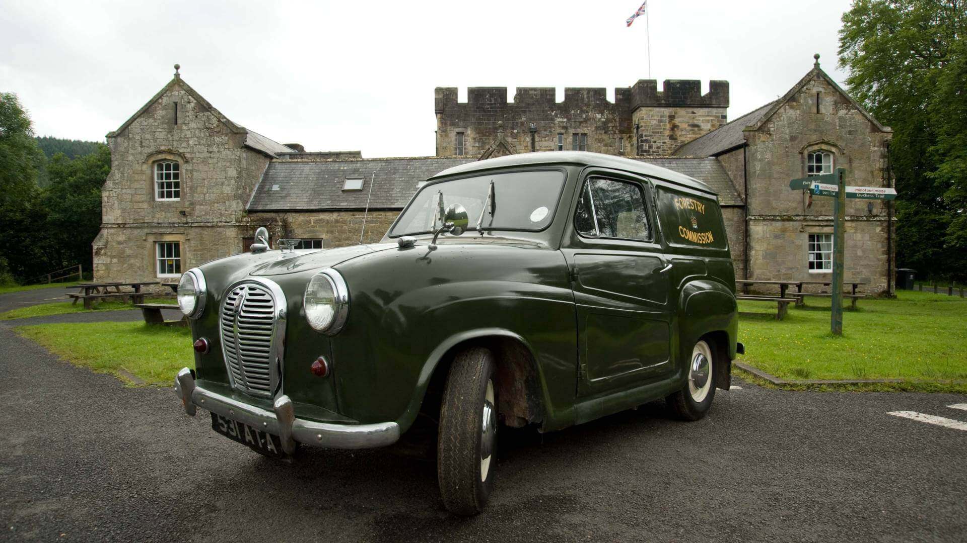 Kielder Castle Vintage Car Show