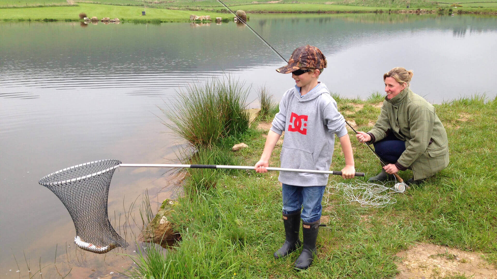 Fly fishing in Northumberland