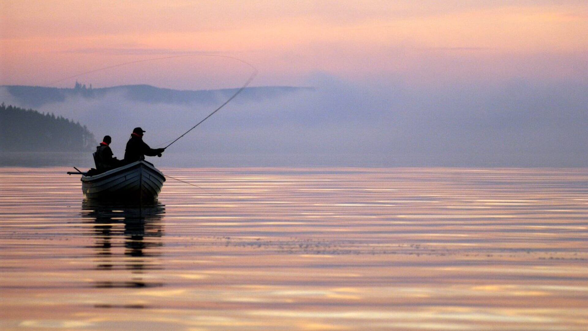 Fishing on Kielder Reservoir