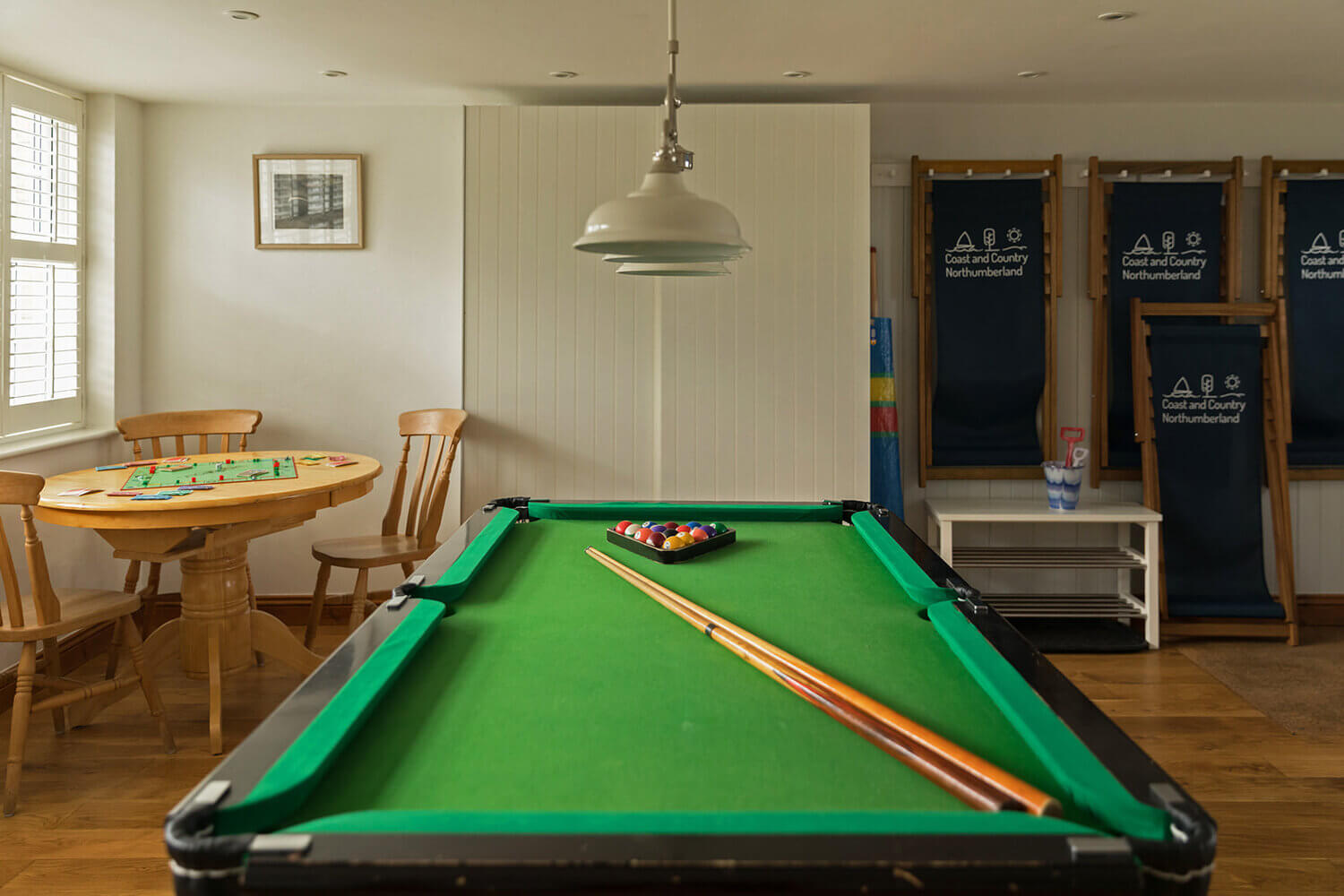 Water's Edge games room