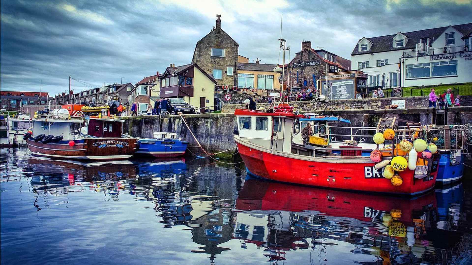 Seahouses harbour