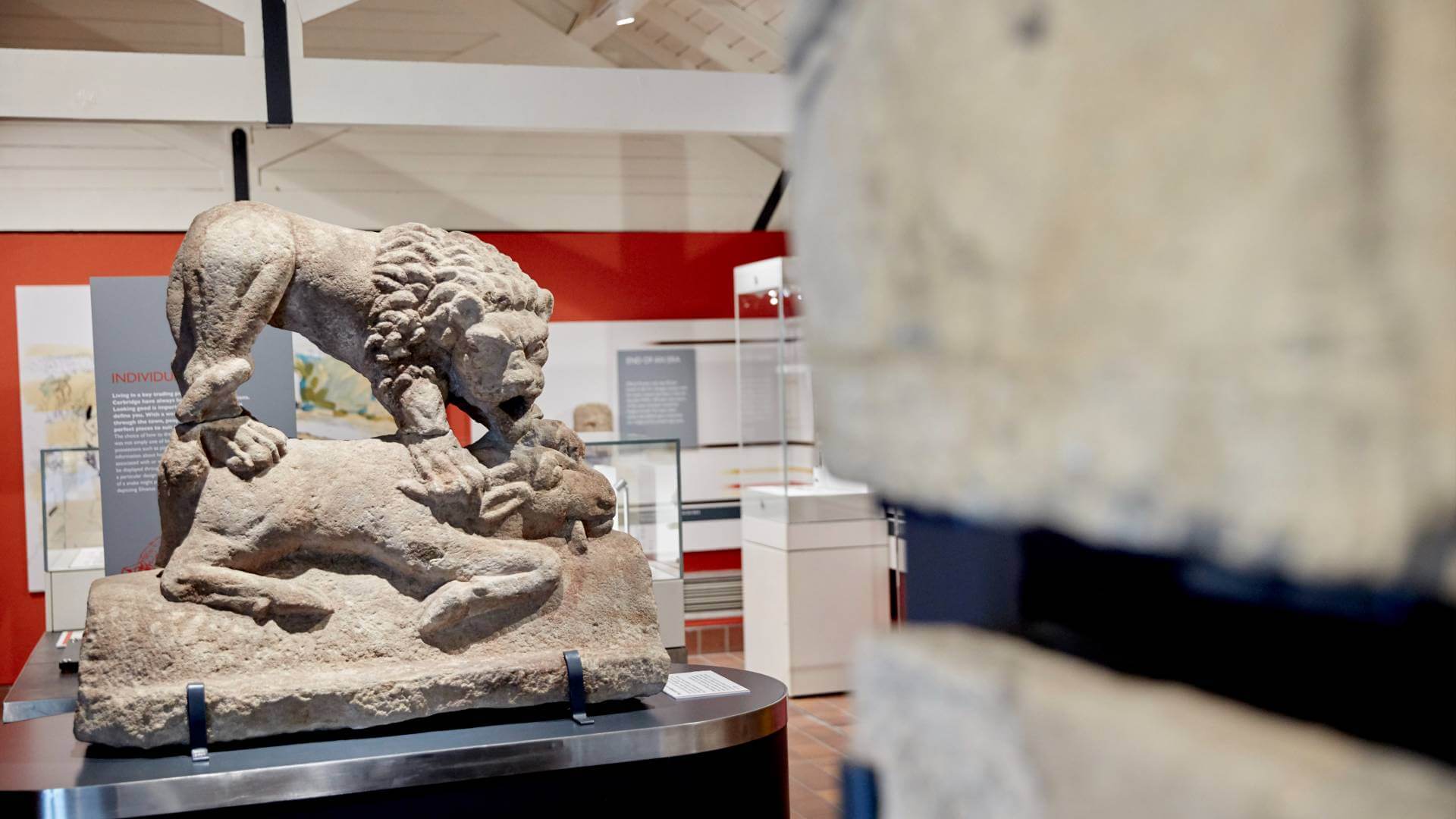 Lion artefact