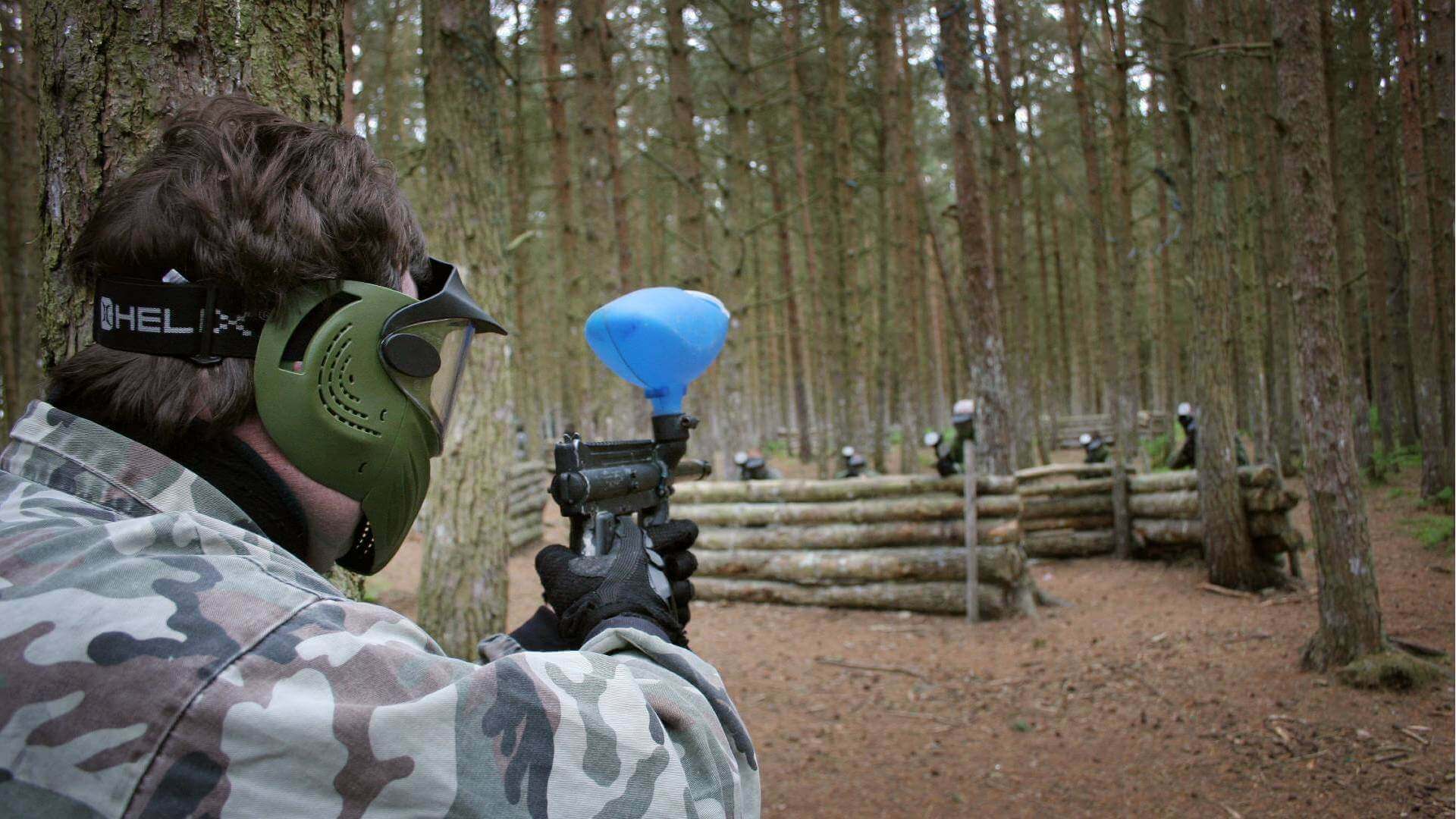 Paintballing
