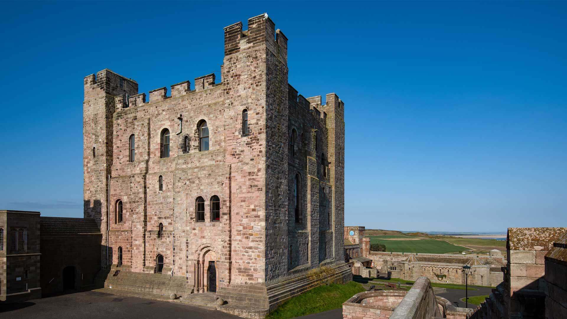 The Keep at Bamburgh Castle 