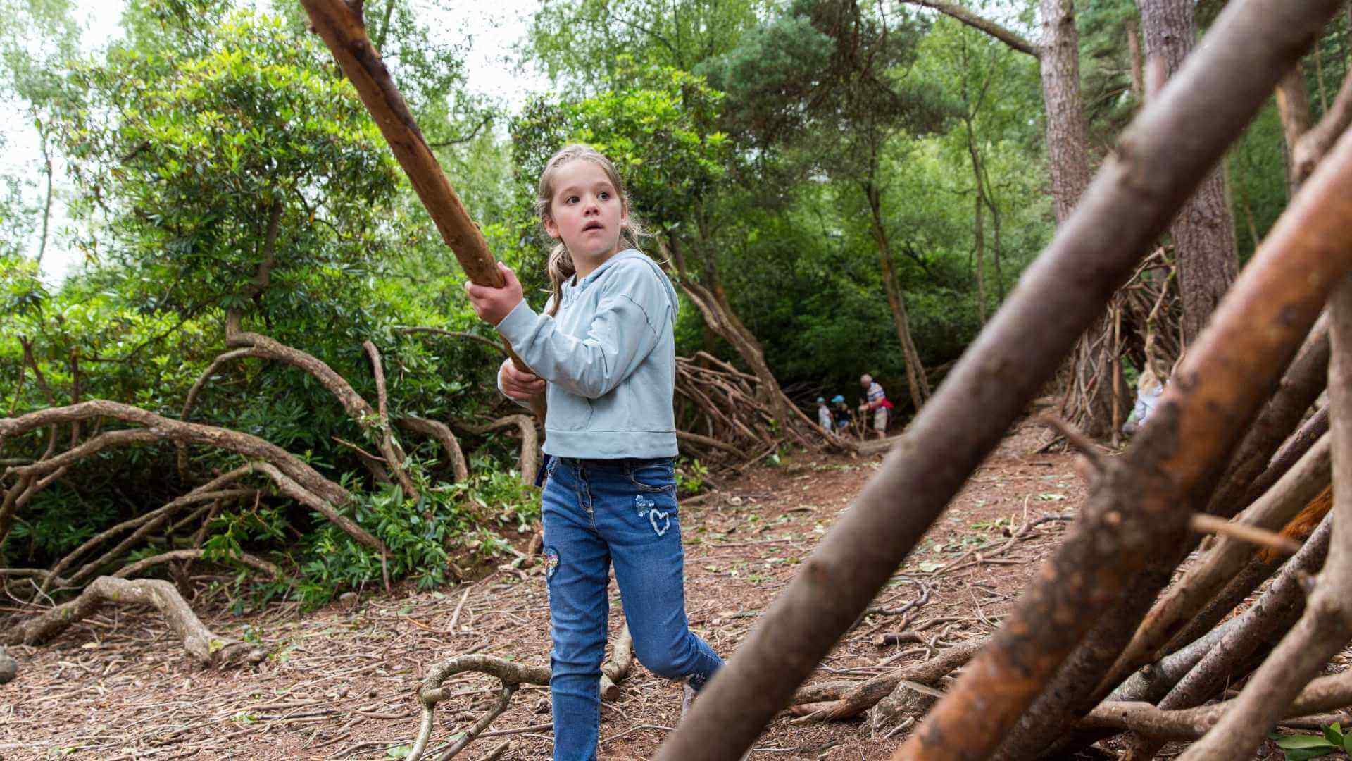 Play hide and seek in the labyrinth