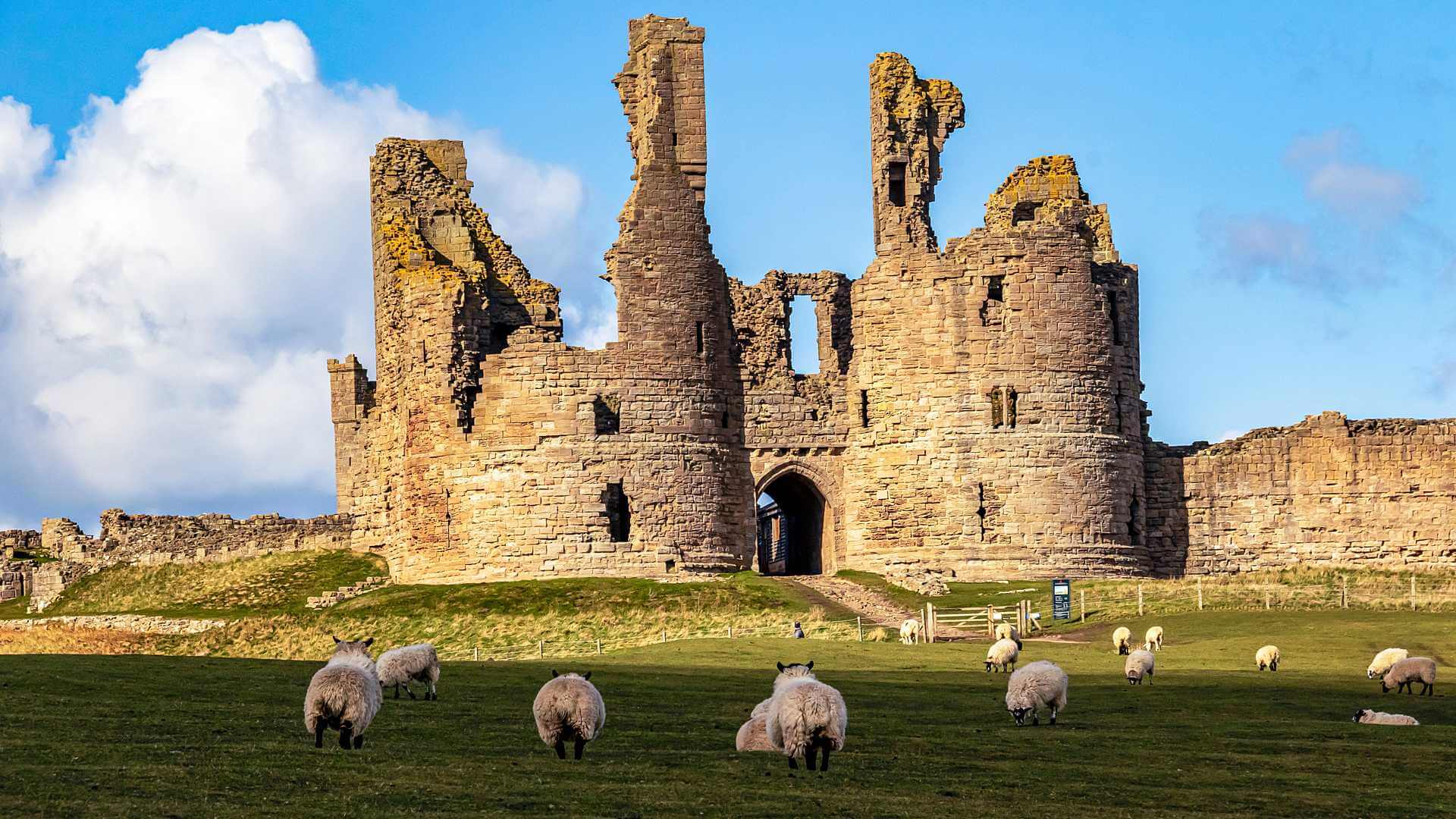 Castle up close
