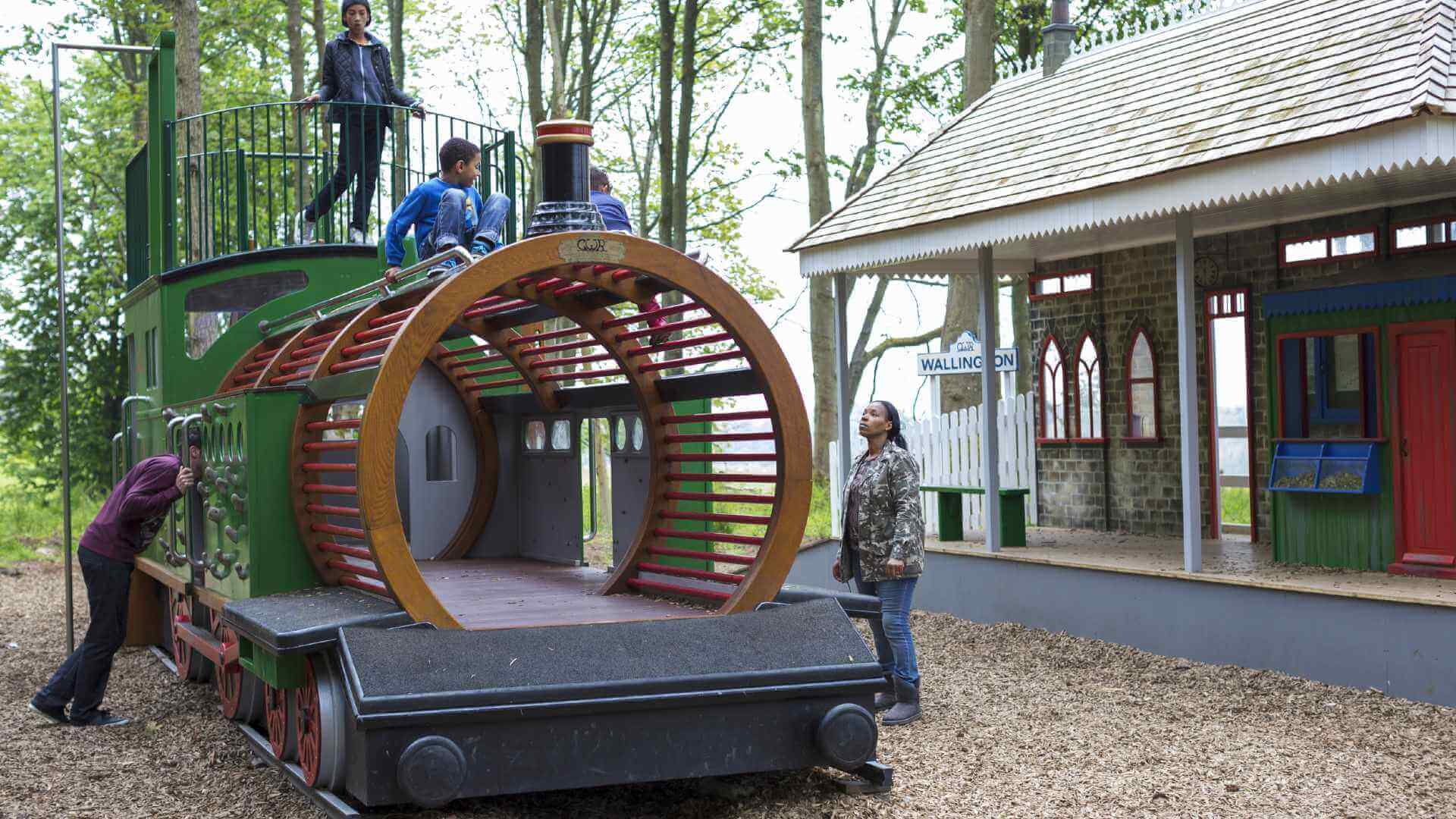 Play area at Wallington