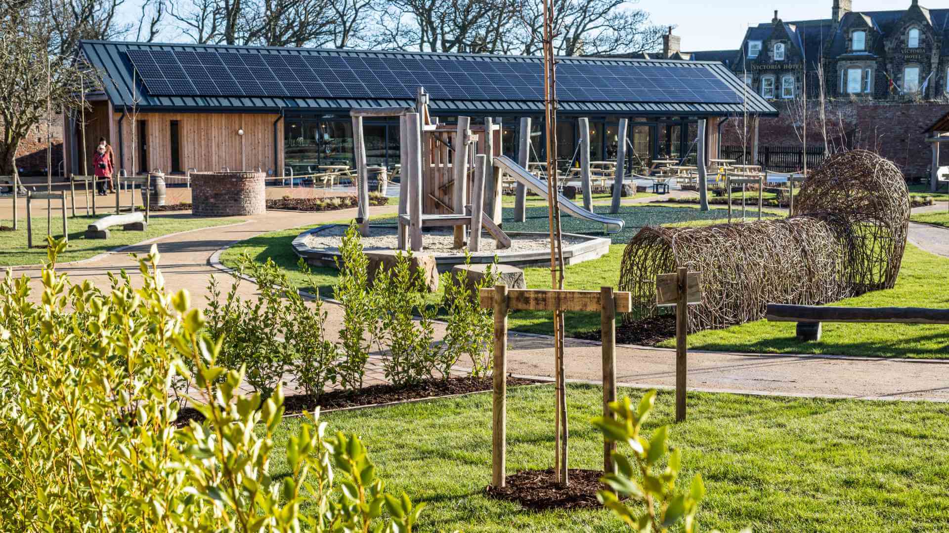 CAFE AND PLAYGROUND