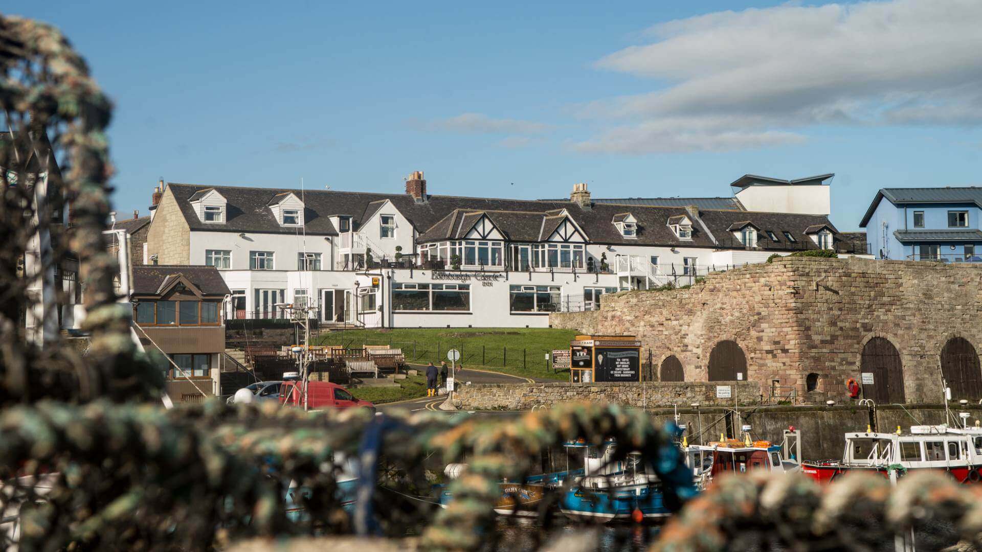 The Bamburgh Castle Inn Frontage