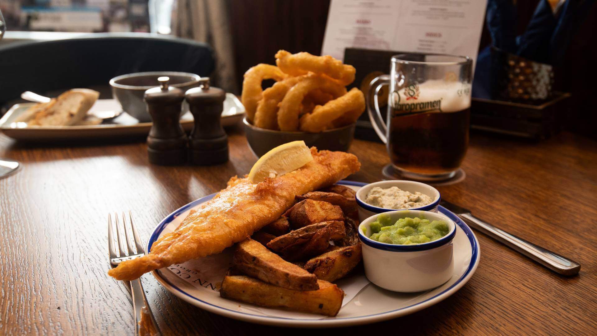 The Lindisfarne Bar and Restaurant Fish and Chips