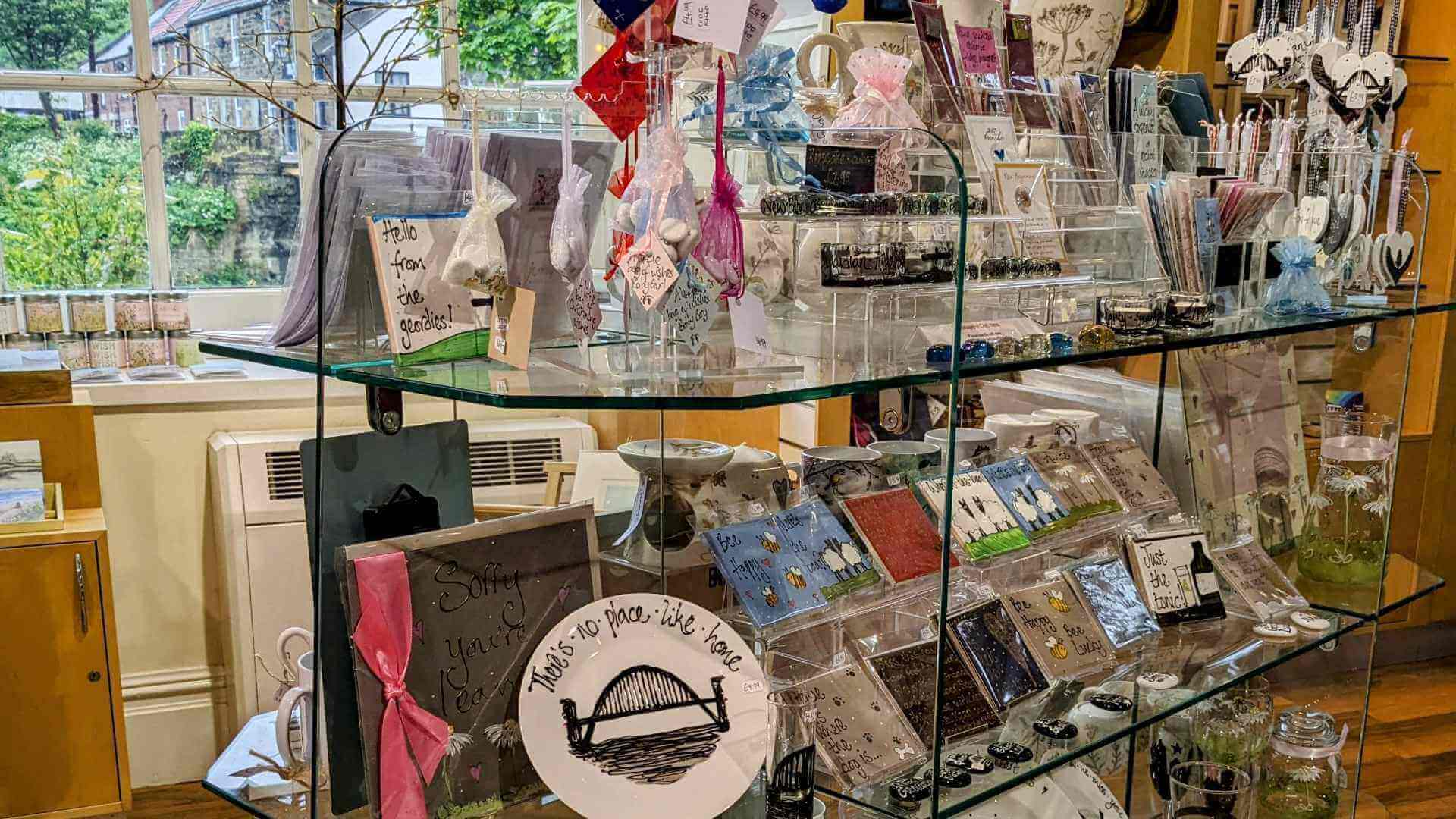 Morpeth Chantry shop display