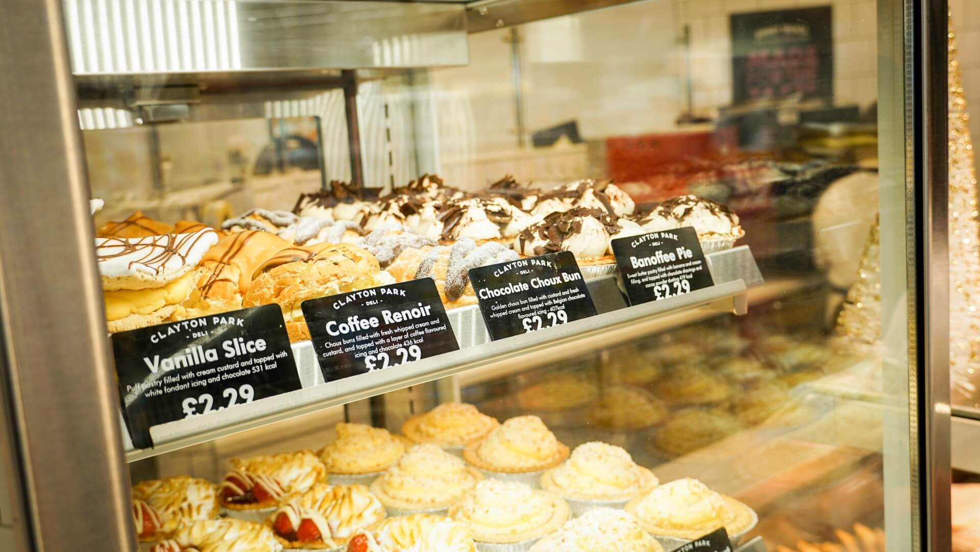 Fresh pastries