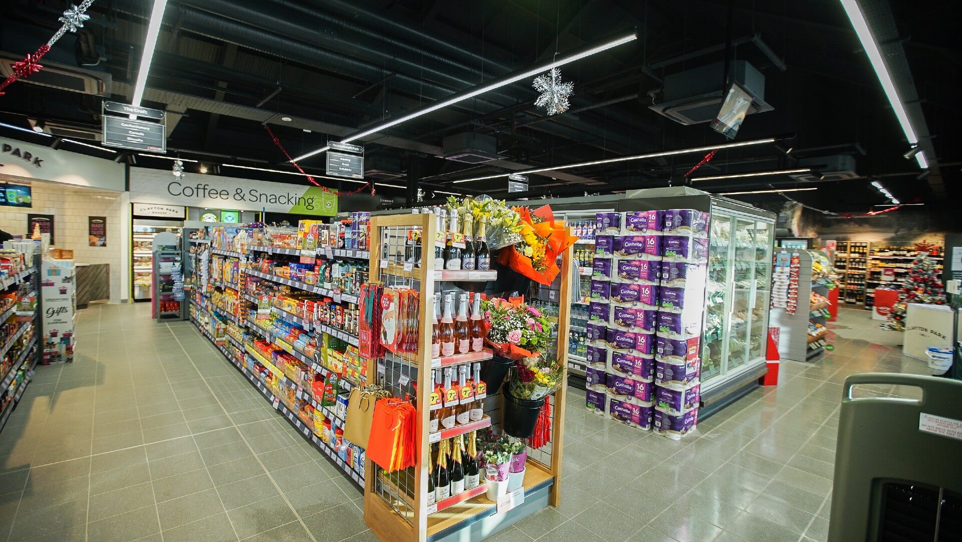 Fully stocked aisles
