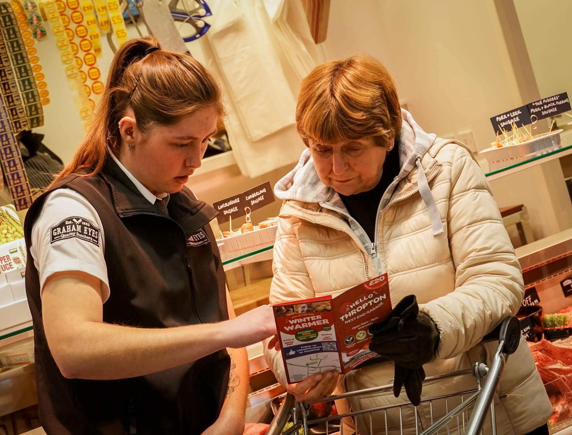 Assisting a customer