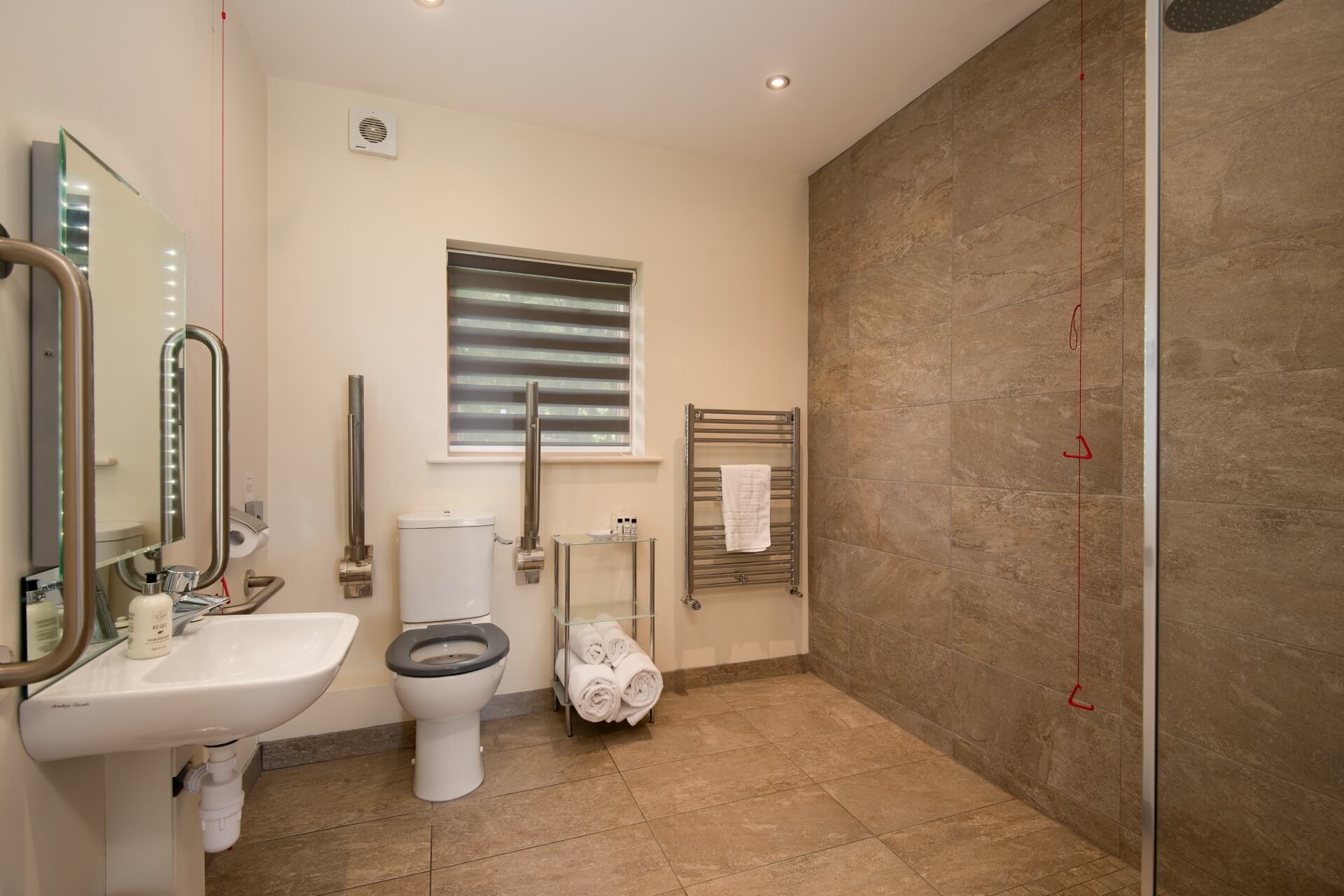 Accessible wet room (Vesta View)