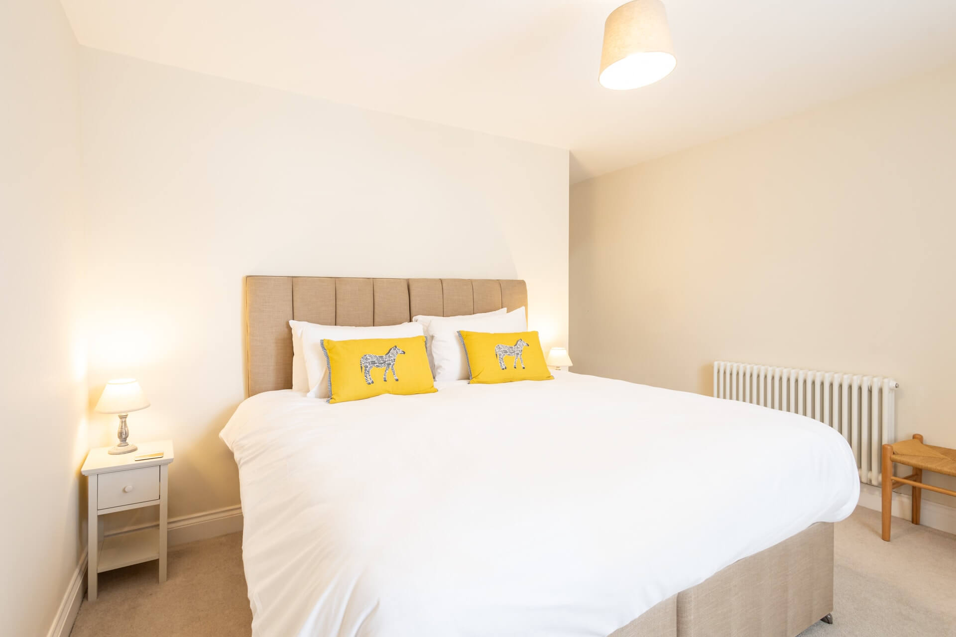 Bedroom zebra