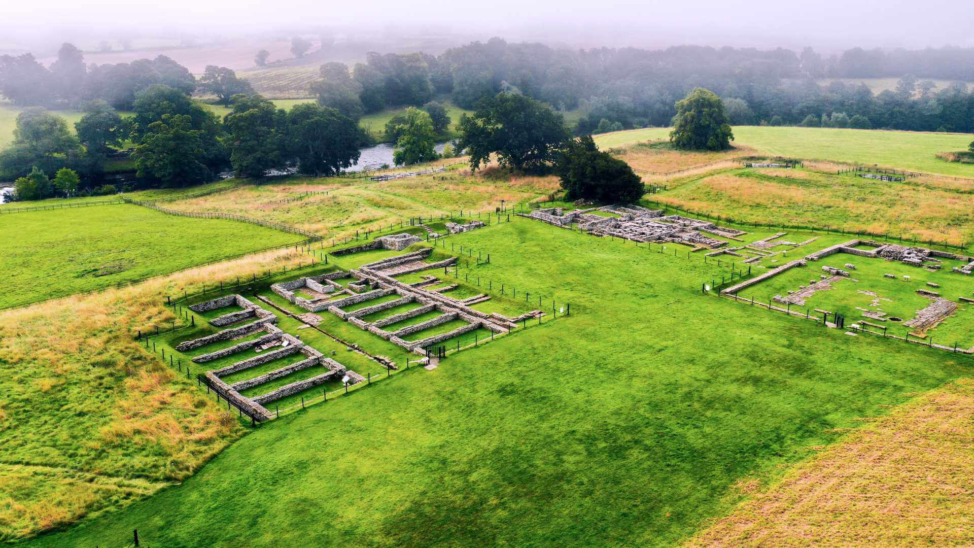 Chester aerial shot