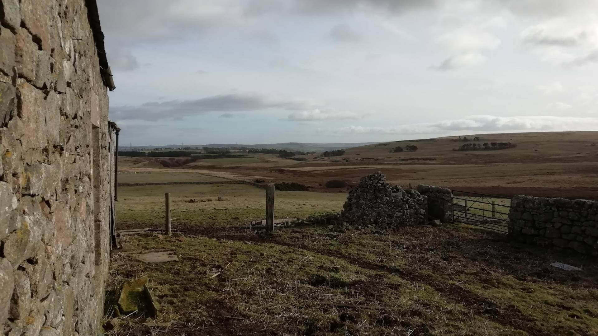 Suurounding countryside at Ilderton Dods