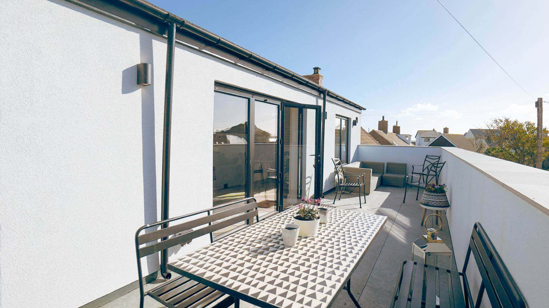 Outside terrace