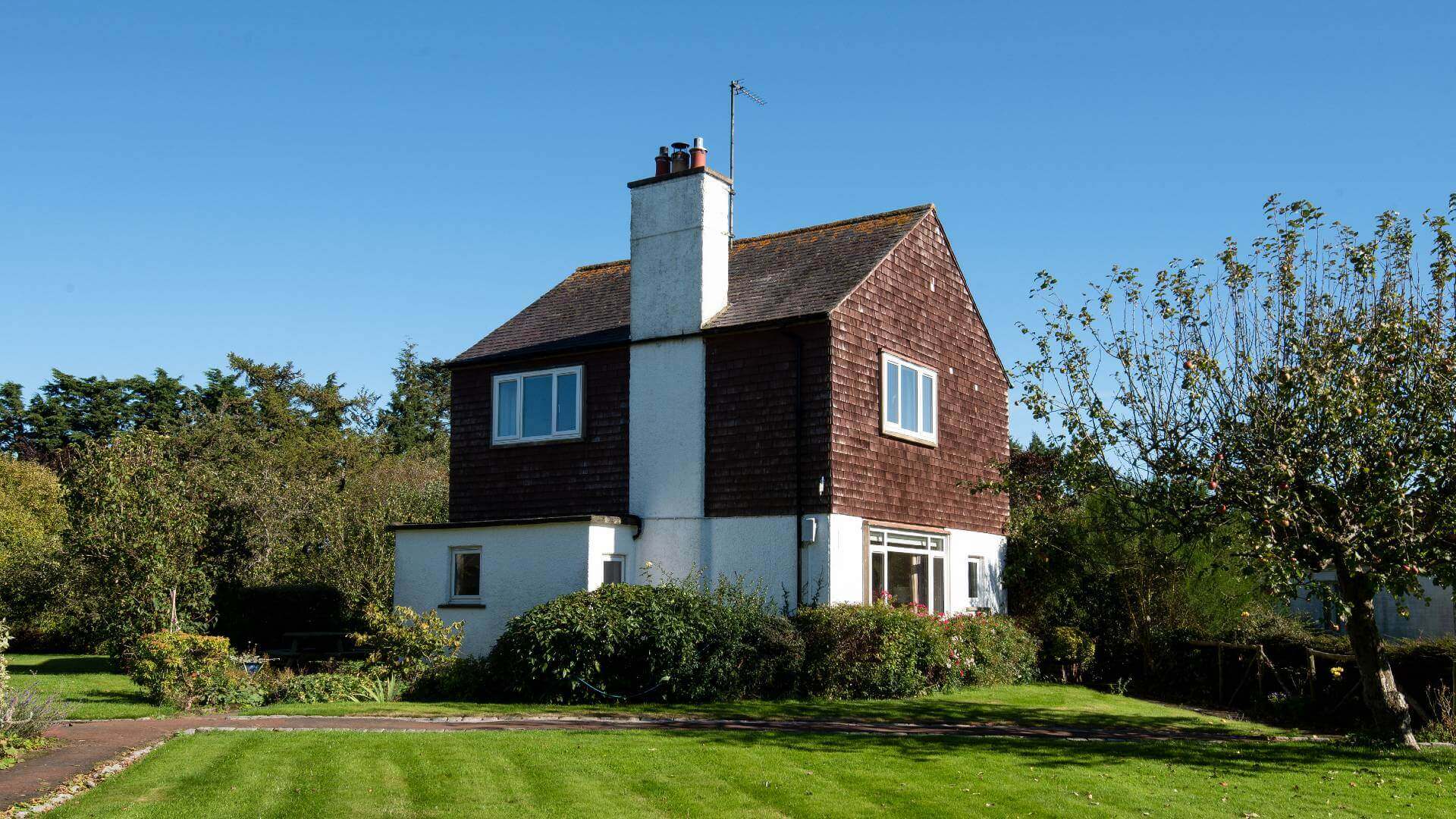 Outside Orchard Cottage