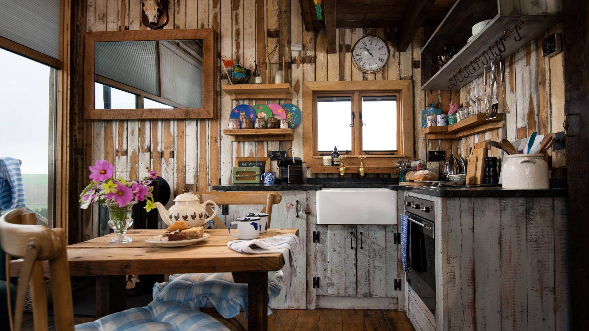 Hutte Interior