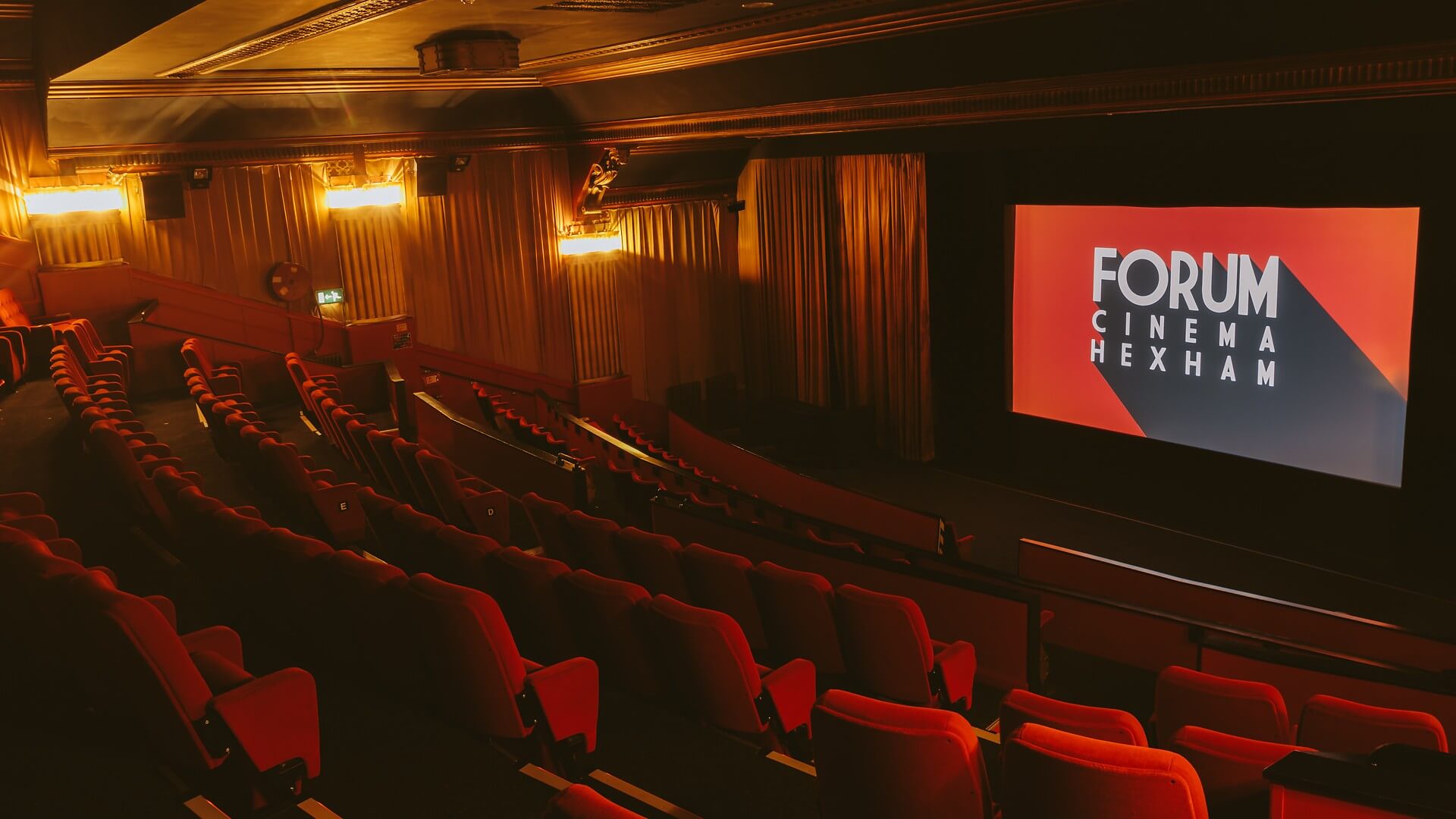 screen inside cinema