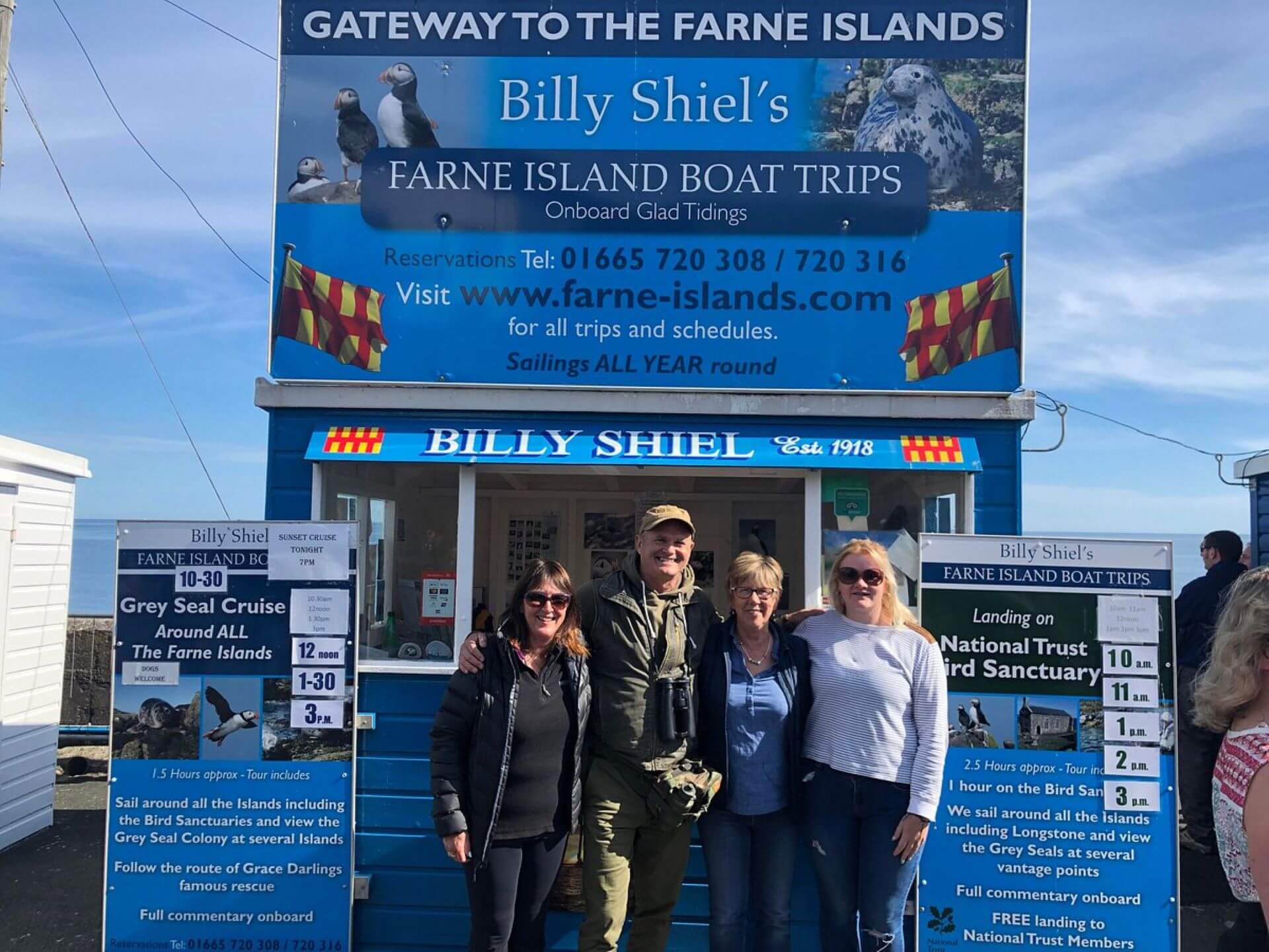 Billy Shiel Farne Islands Boat Trips Hero Image