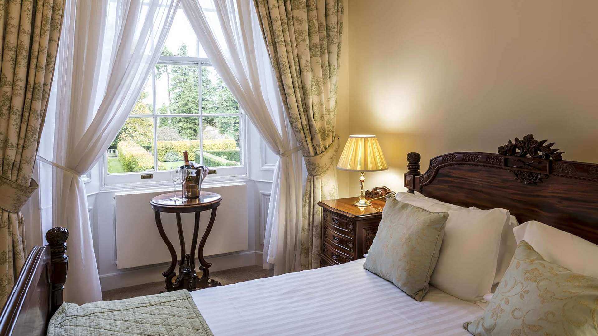 Double room at Doxford Hall