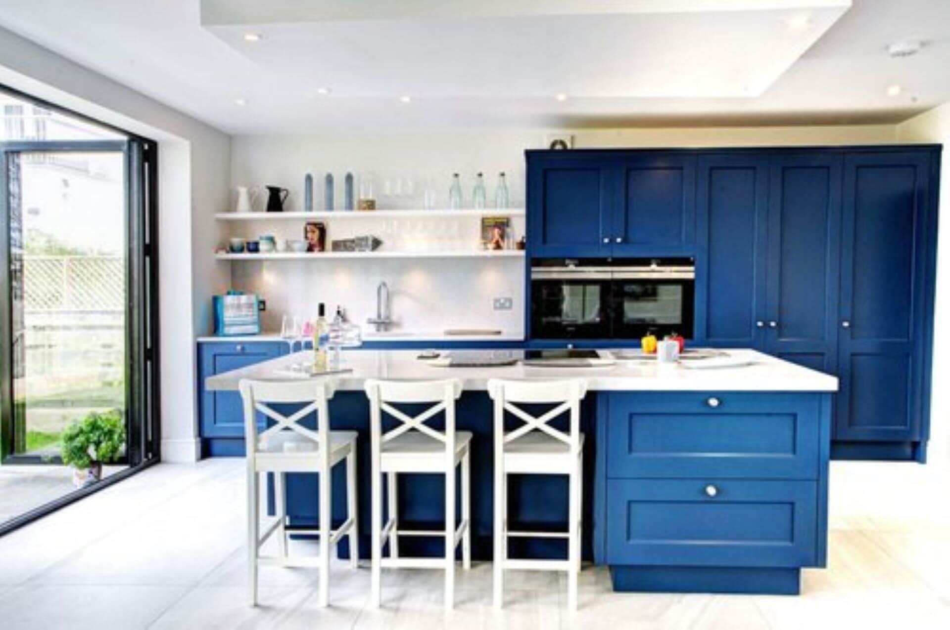 Open plan dining area
