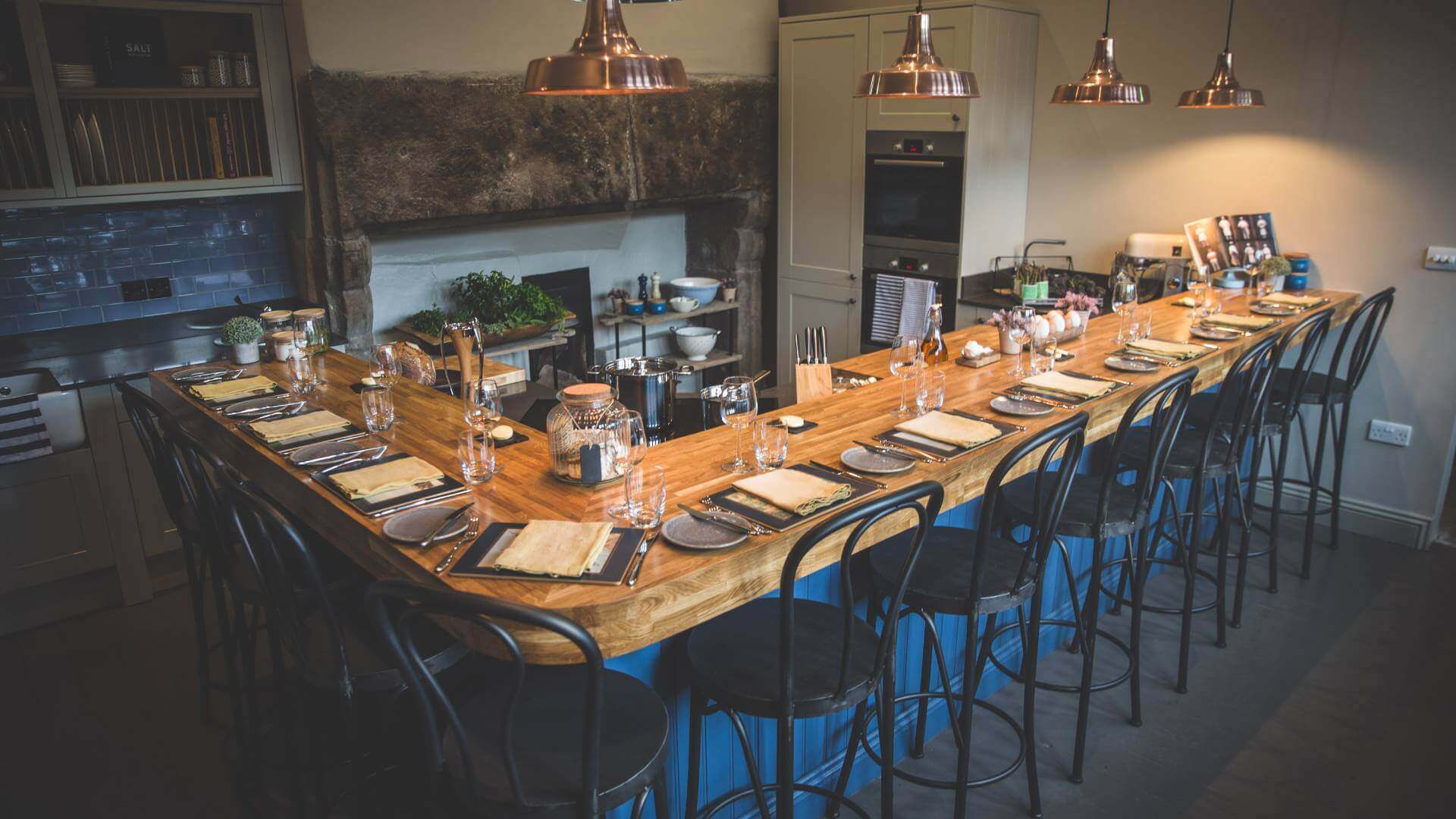 Private dining area