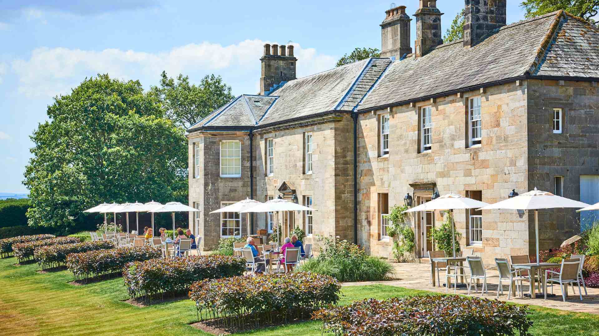 Gardens at Walwick Hall