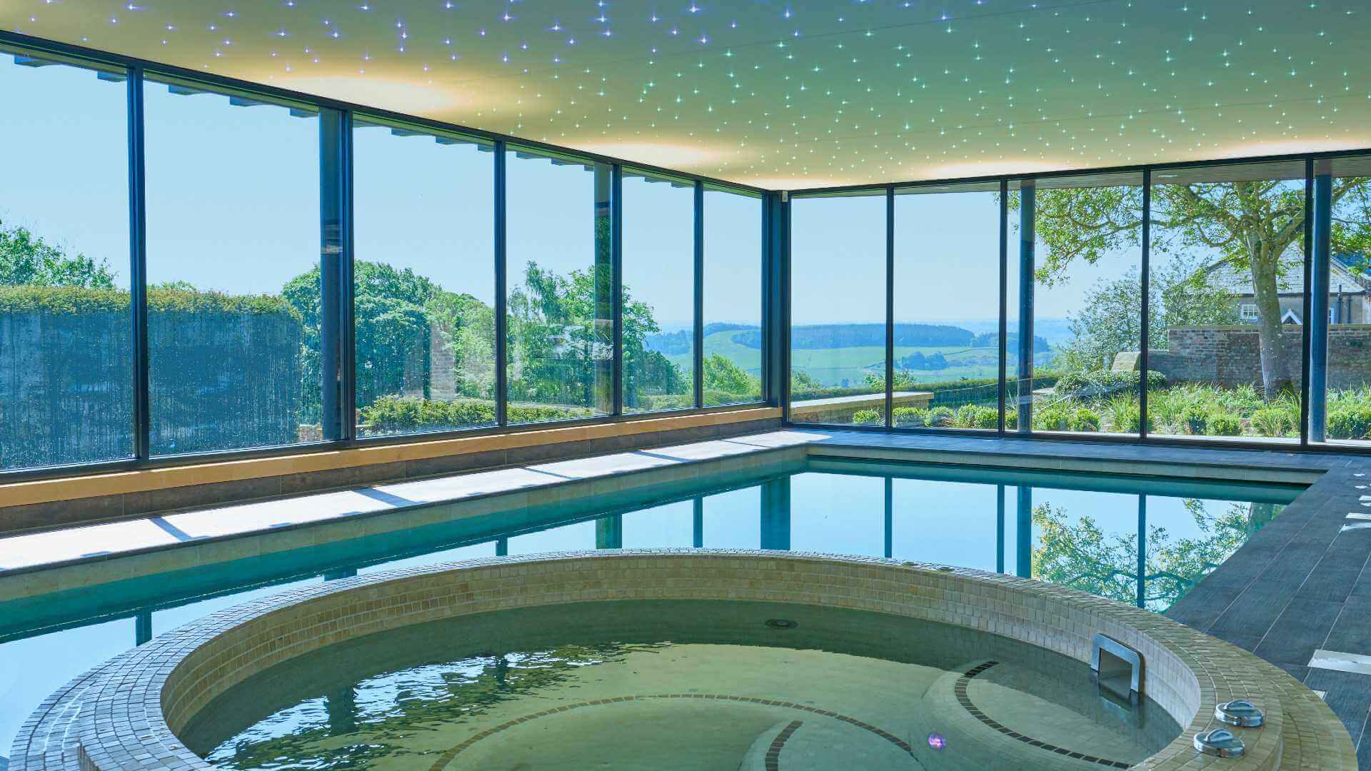 Spa facilities at Walwick Hall