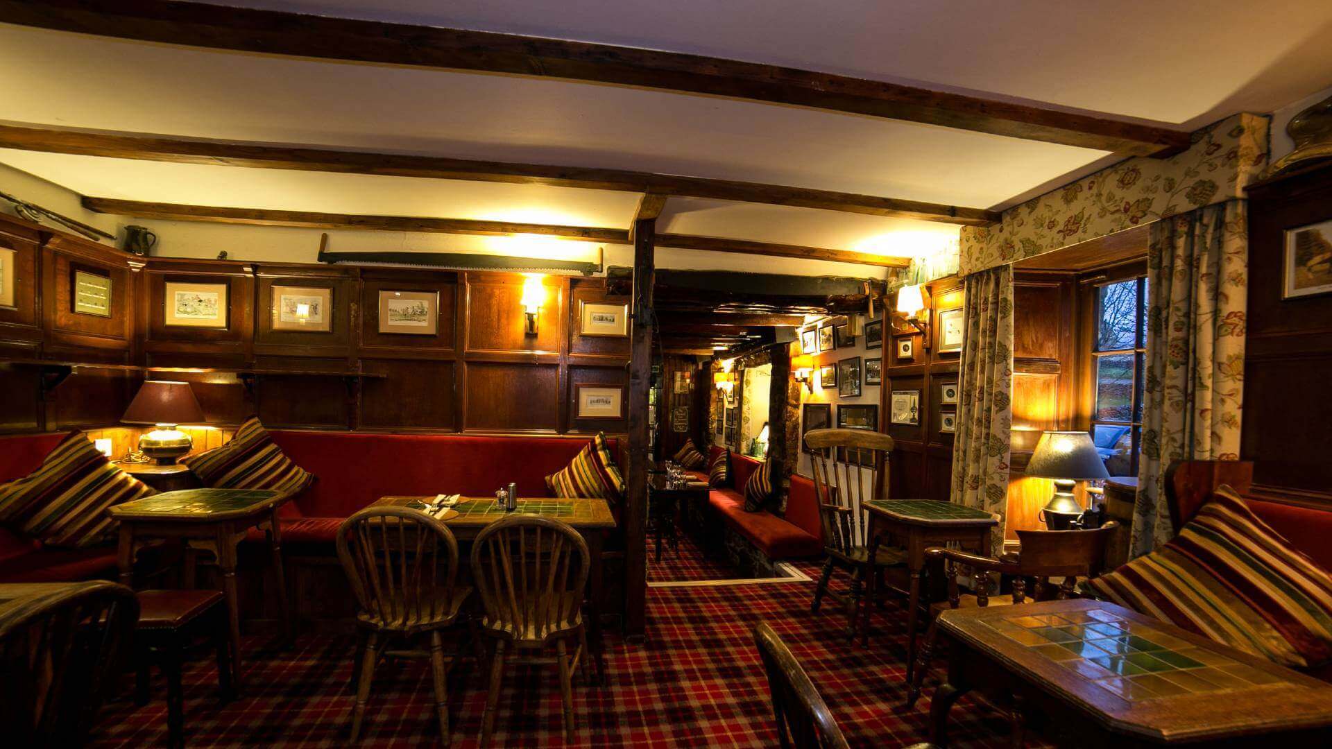 Pheasant Inn bar