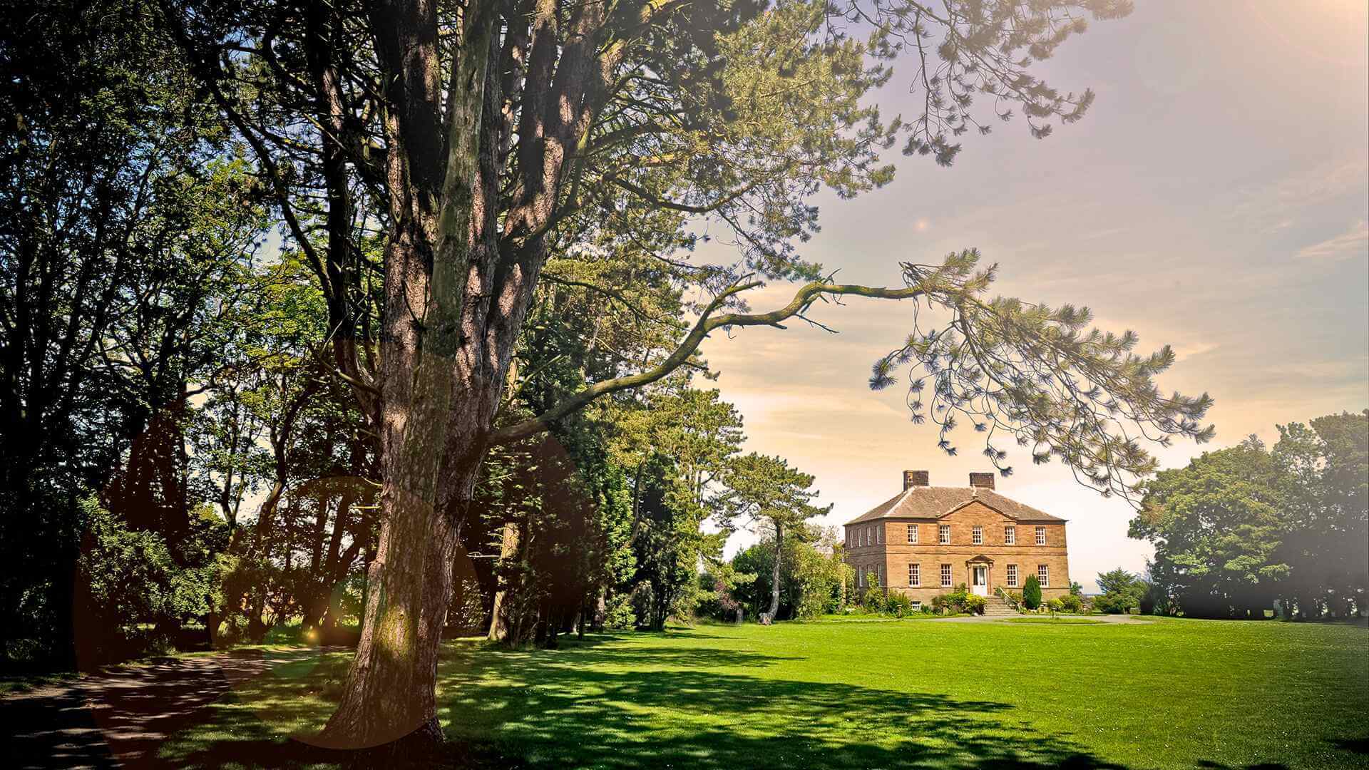 Newton Hall in Northumberland