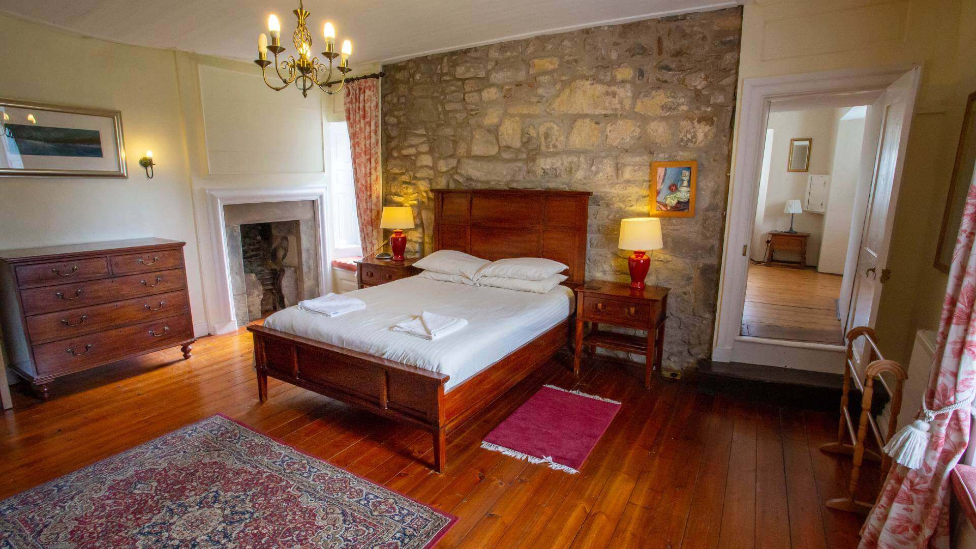 Double room at Dunstan Hall