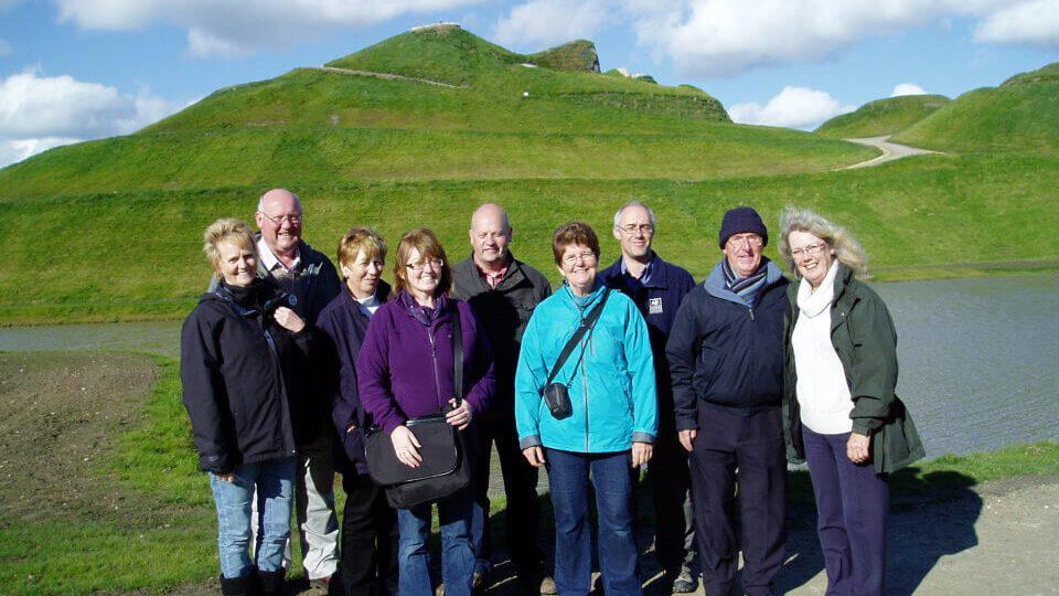 A group visit to Northumberlandia