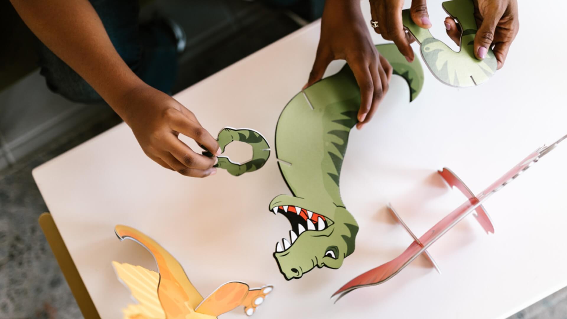 Craft Your Own Dinosaur Mobile