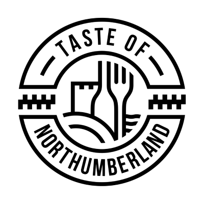 Badge says Northumberland, Taste of Northumberland