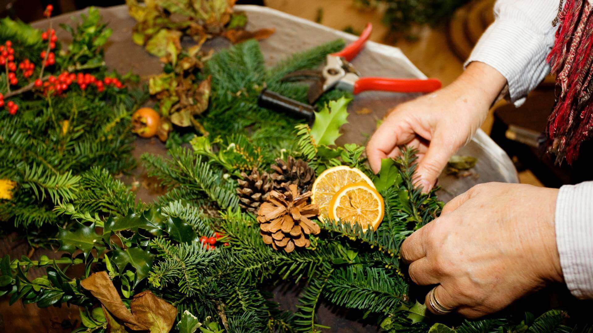 wreath-making-belsay
