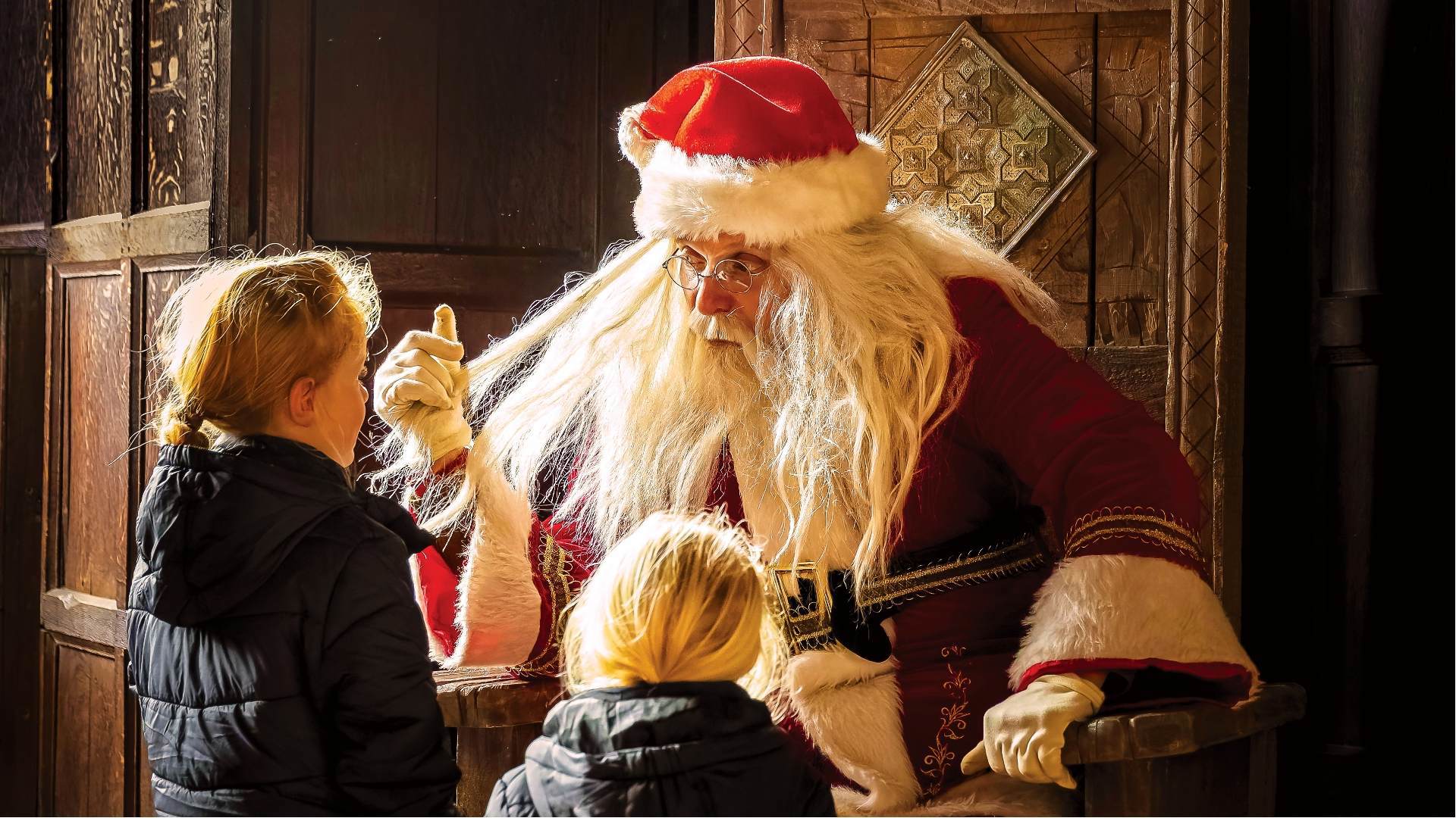 Father Xmas At Belsay