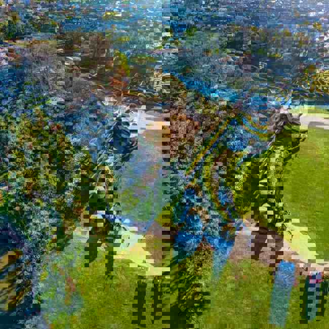 Alnwick-Garden-Aerial