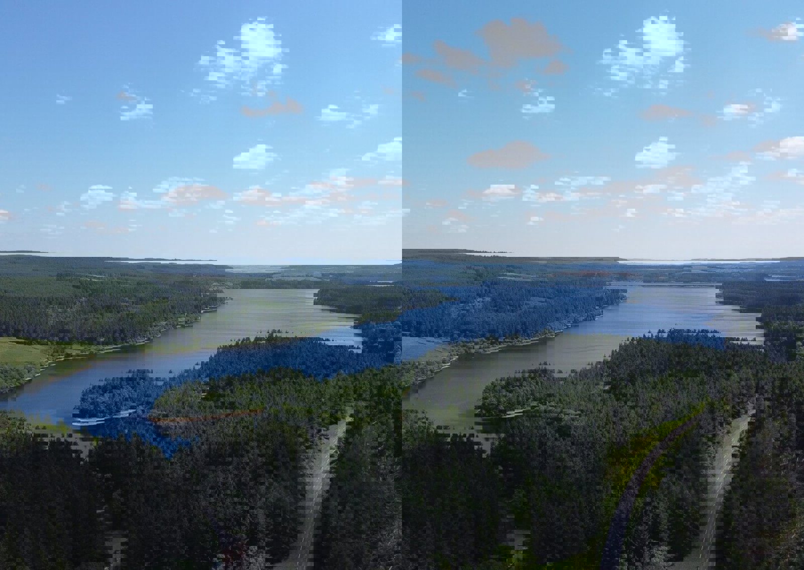 Kielder-Water-Lakeside-Way-drone-1